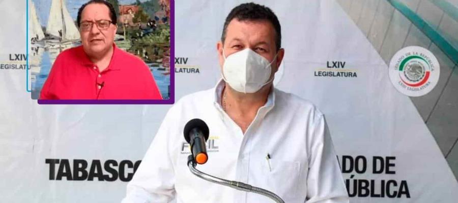 Rechaza Fócil que Manuel Andrade quiera apoderarse del PRD