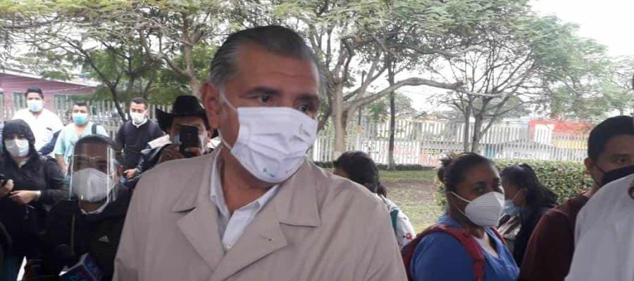 Adán Augusto López prevé aplicarse la vacuna contra el COVID-19 en mayo