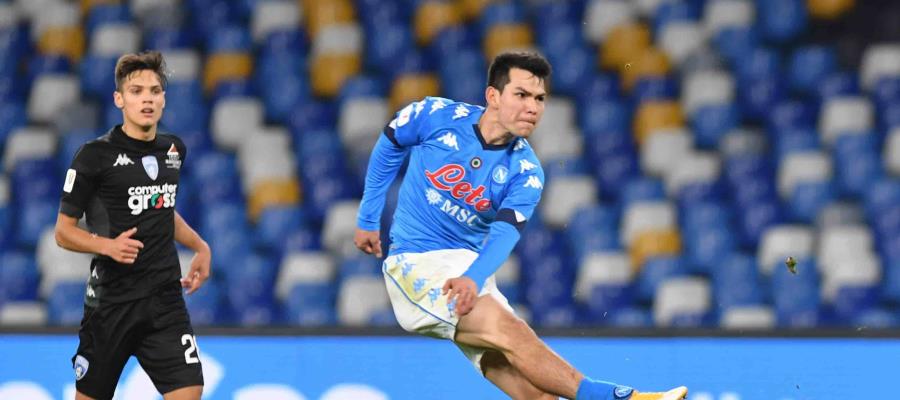 Con golazo del Chucky, Napoli pasa a Cuartos de Final de la Copa Italia