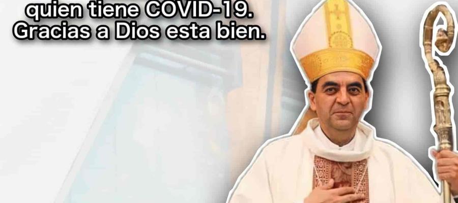 Da positivo a COVID-19 Obispo de Tapachula, Chiapas Da positivo a COVID-19 Obispo de Tapachula, Chiapas