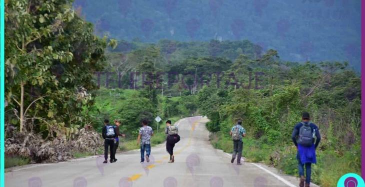 La Guardia Nacional mantiene un operativo en la frontera sur de Tabasco, ante llegada de la caravana migrante