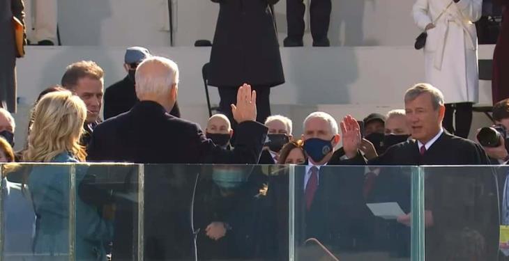 Joe Biden toma protesta como presidente de Estados Unidos