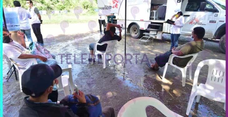 Casos sospechosos de Covid ha detectado la asociación Médicos Sin Fronteras en migrantes de Tenosique