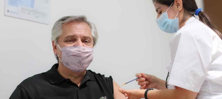 Alberto Fernández, primer presidente de América Latina en vacunarse contra COVID-19 Alberto Fernández, primer presidente de América Latina en vacunarse contra COVID-19