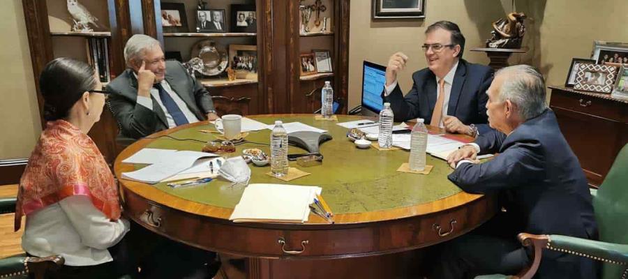 Acuerdan AMLO y Biden contener la migración y atender las causas del origen, detalla la Casa Blanca Acuerdan AMLO y Biden contener la migración y atender las causas del origen, detalla la Casa Blanca