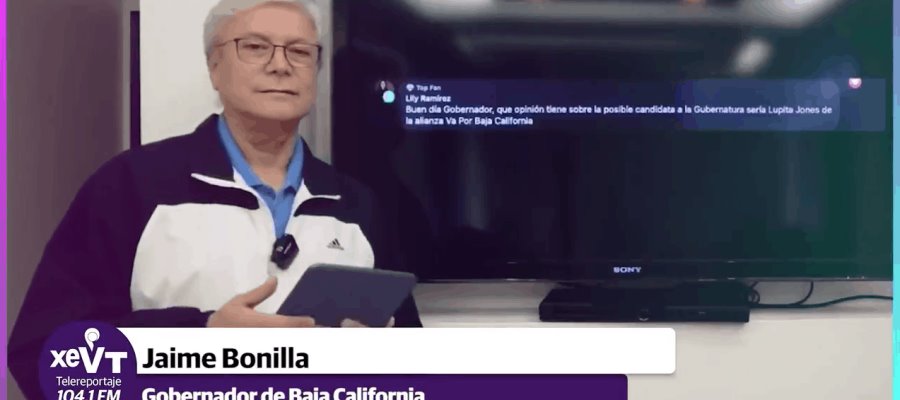“No es concurso de belleza”, responde Jaime Bonilla a posible candidatura de Lupita Jones en Baja California