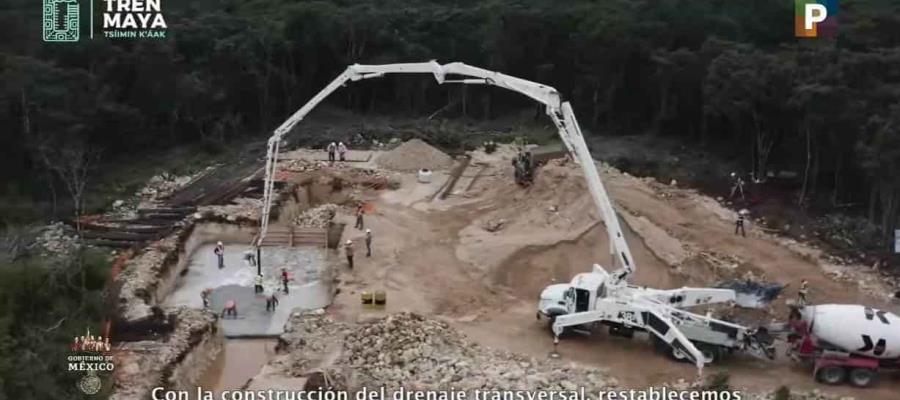 “Avanza” construcción del tramo 1 del  Tren Maya