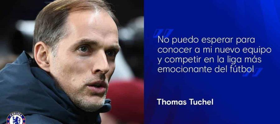 Confirman a Thomas Tuchel como nuevo DT del Chelsea