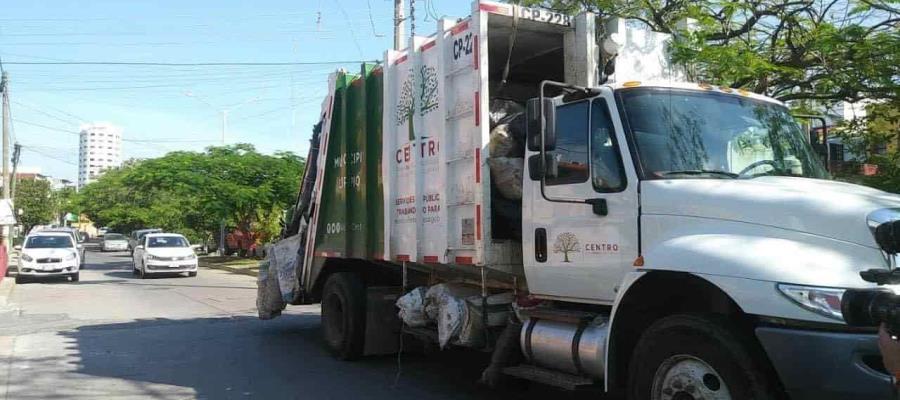 No habrá recolección de basura en Centro y Cunduacán… este viernes santo