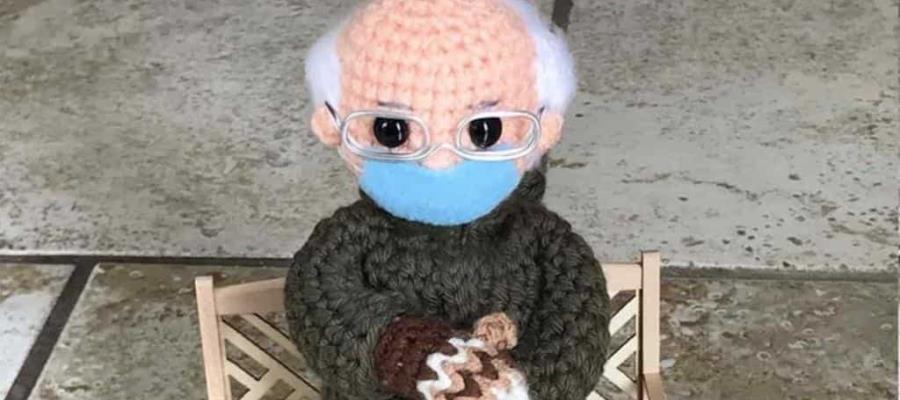 Muñeco inspirado en Bernie Sanders recauda más de 40 mil dólares para ONG