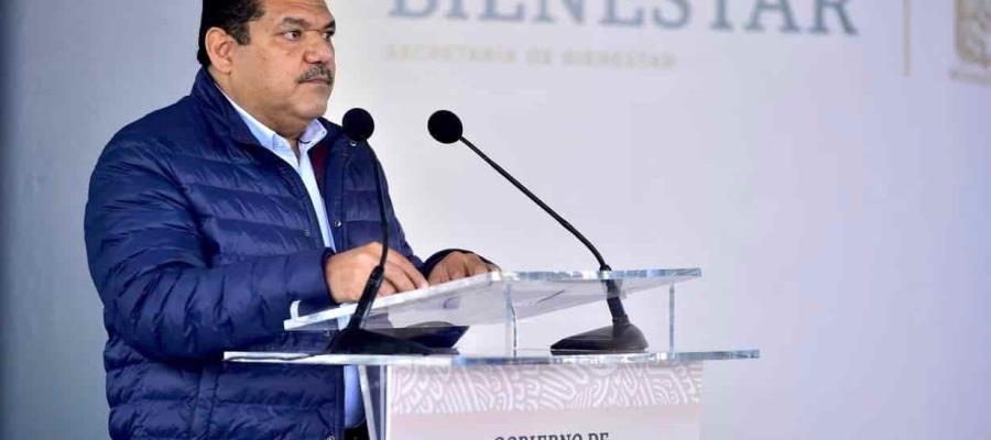 Da negativo a Covid-19 el secretario de Bienestar, Javier May