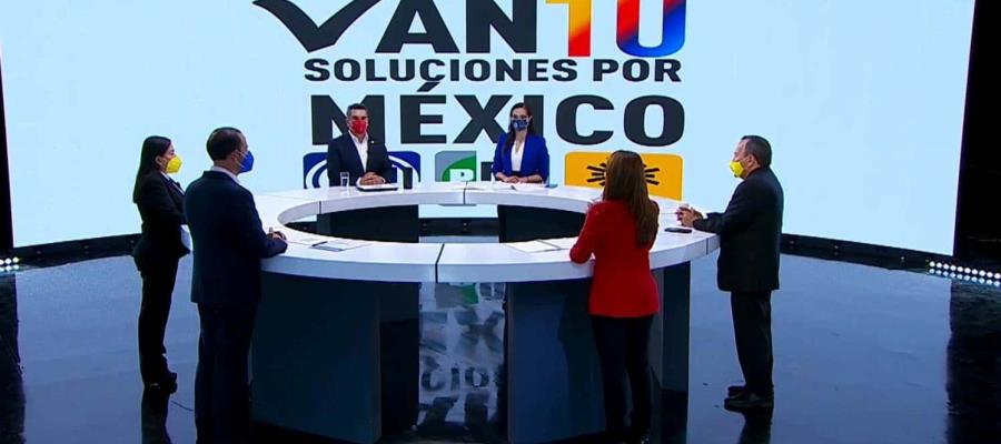Presenta coalición del PRI, PRD y PAN, las 10 propuestas que dan sustento a su alianza