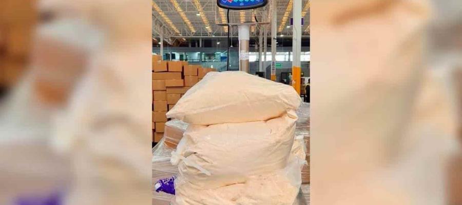 Decomisa Aduanas 25 kilogramos de fentanilo en Edomex