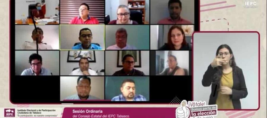 Avala Consejo Estatal del IEPCT programas de trabajo de las comisiones de Debates e Igualdad de Género 