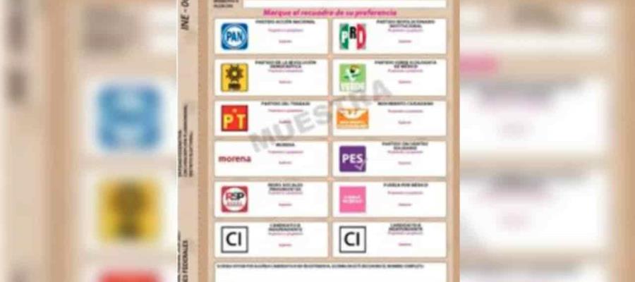 Aprueba INE modelo de boletas para casillas especiales y el voto de mexicanos en el extranjero