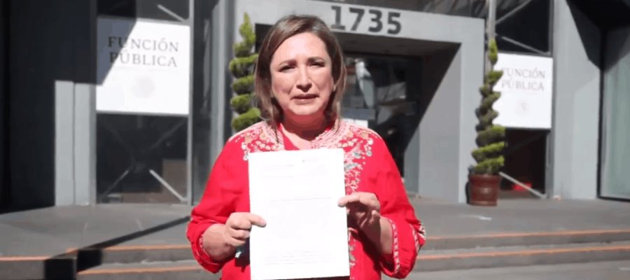 Presenta Xóchitl Gálvez denuncia ante la SFP sobre compra de insumos médicos por el IMSS a CM del Golfo