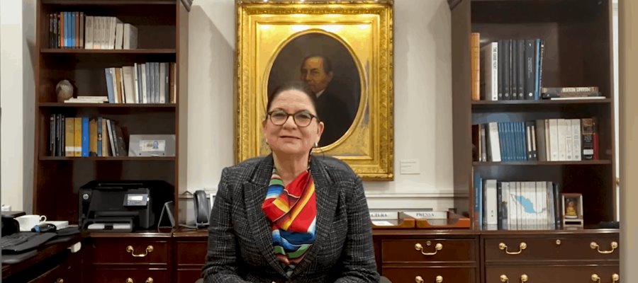 Se despide la embajadora Martha Bárcena …destaca ratificación del T-MEC