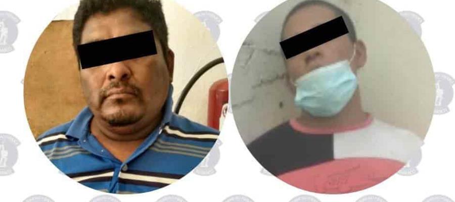 Detienen a 4 en Villahermosa por robo y portación de arma blanca