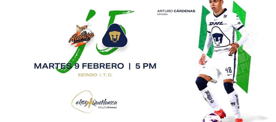 Hoy: Pumas Tabasco visita a Alebrijes de Oaxaca en la Jornada 5