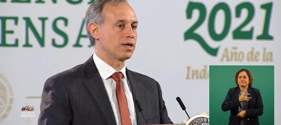 Presume López Gatell que hay más vacunados que casos activos de coronavirus en México Presume López Gatell que hay más vacunados que casos activos de coronavirus en México