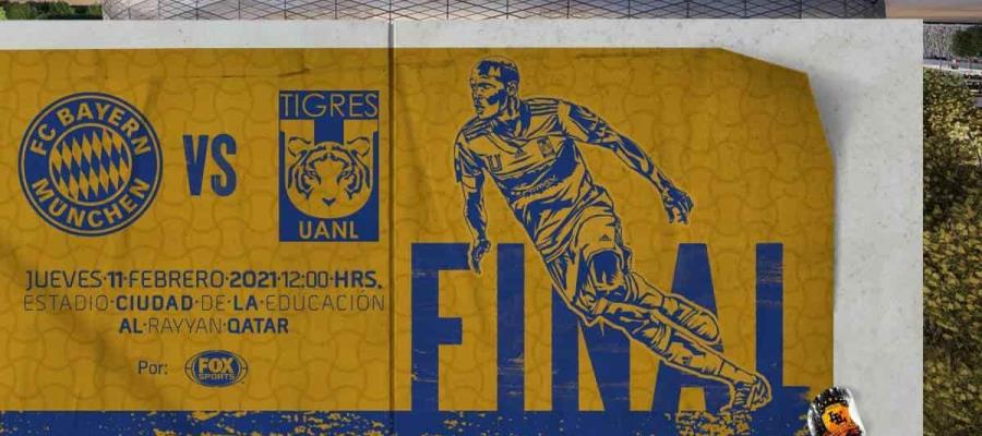 Todo listo para el Tigres vs Bayern en el Mundial de Clubes