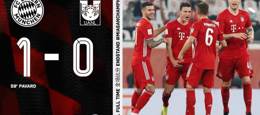 Bayern Múnich, Campeón del Mundial de Clubes de Qatar; vence a Tigres 1-0