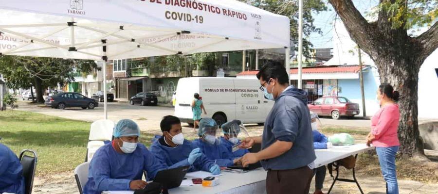 Reporta SSA solo 36 nuevos casos positivos de covid 19 en Tabasco en las últimas horas