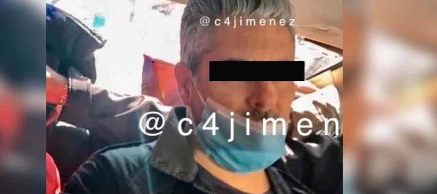 Difunden imágenes de la detención del actor Ricardo Crespo Difunden imágenes de la detención del actor Ricardo Crespo