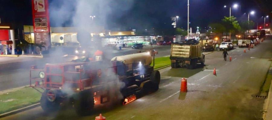 Inicia Ayuntamiento de Centro primera etapa de rehabilitación del Periférico “Carlos Pellicer Cámara” con “El Dragón”