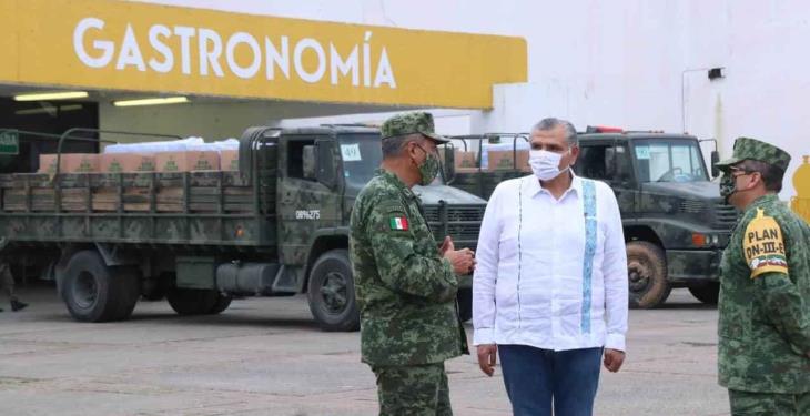 SEDENA tiene estimado entregar 60 mil paquetes de enseres en Centro antes que comience la veda electoral