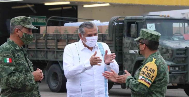 SEDENA tiene estimado entregar 60 mil paquetes de enseres en Centro antes que comience la veda electoral