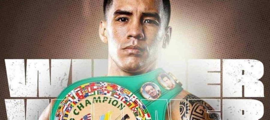 CMB dará cinturón a Óscar Valdez en ceremonia tras la pandemia