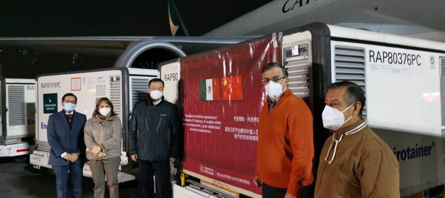 Arriba esta madrugada nuevo lote de 800 mil vacunas anticovid de Sinovac a México Arriba esta madrugada nuevo lote de 800 mil vacunas anticovid de Sinovac a México