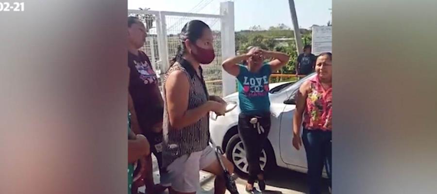 Acusan habitantes de Alvarado Guardacosta falta de agua desde hace 6 meses; piden solución al Ayuntamiento de Centro