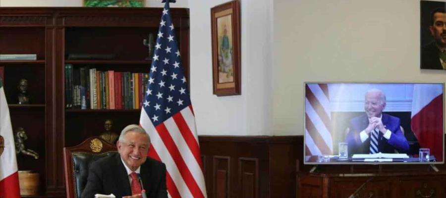 Invita AMLO a Biden a México