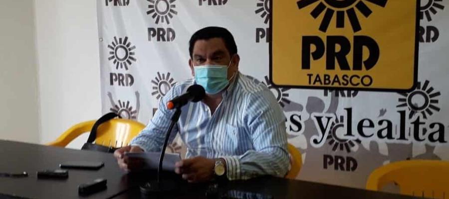 Insiste PRD que desde el gobierno se apoya a los candidatos de MORENA