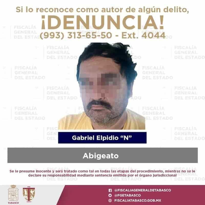 Cumplimenta FGE órdenes de aprehensión por abigeato, robo y violencia familiar