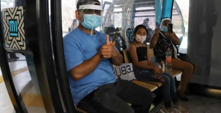 Inauguran tramo de Cablebús en CDMX, será gratis temporalmente