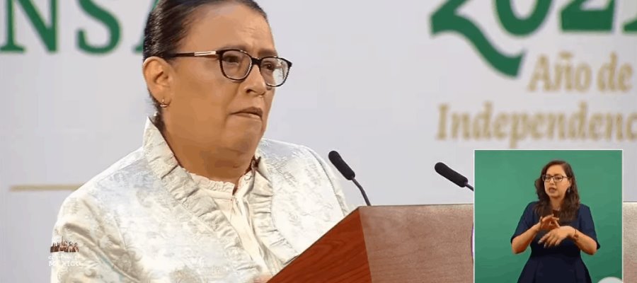 Justifica secretaria de Seguridad, Rosa Icela, reunión con Florian Tudor, presunto líder de la mafia rumana