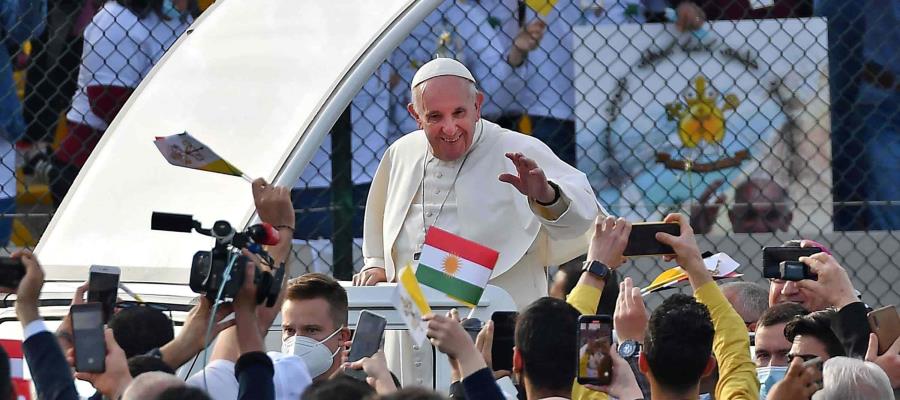 La última palabra la tiene Dios y su hijo, no el terrorismo ni la muerte dice el Papa en Irak