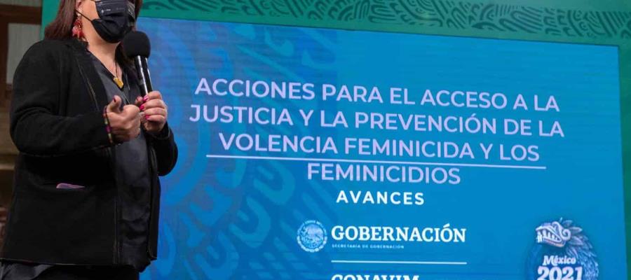 Suman 18 estados del país alertas de género