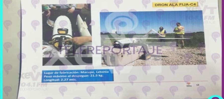 Asegura gobierno Tabasqueño que usa el dron adquirido en la administración de Núñez… pero que podría venderlo