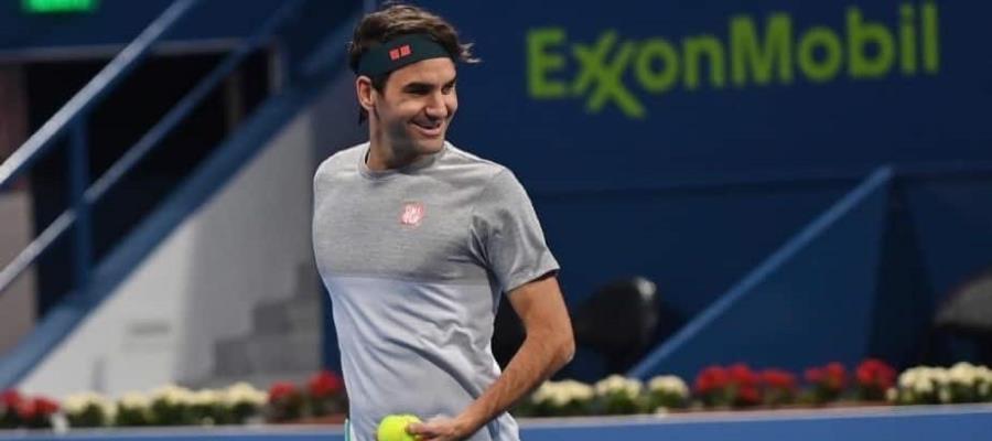 Tras 13 meses de ausencia, Federer regresa triunfal a Qatar