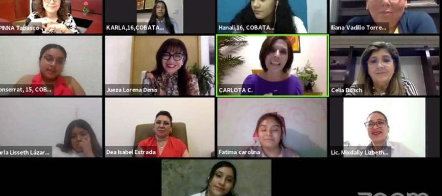 Realiza DIF Tabasco diálogo para apuntalar acciones sobre derechos de niñas y adolescentes