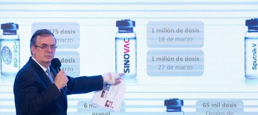 Recibirá México respuesta de EU a petición de compartir vacunas… el próximo viernes