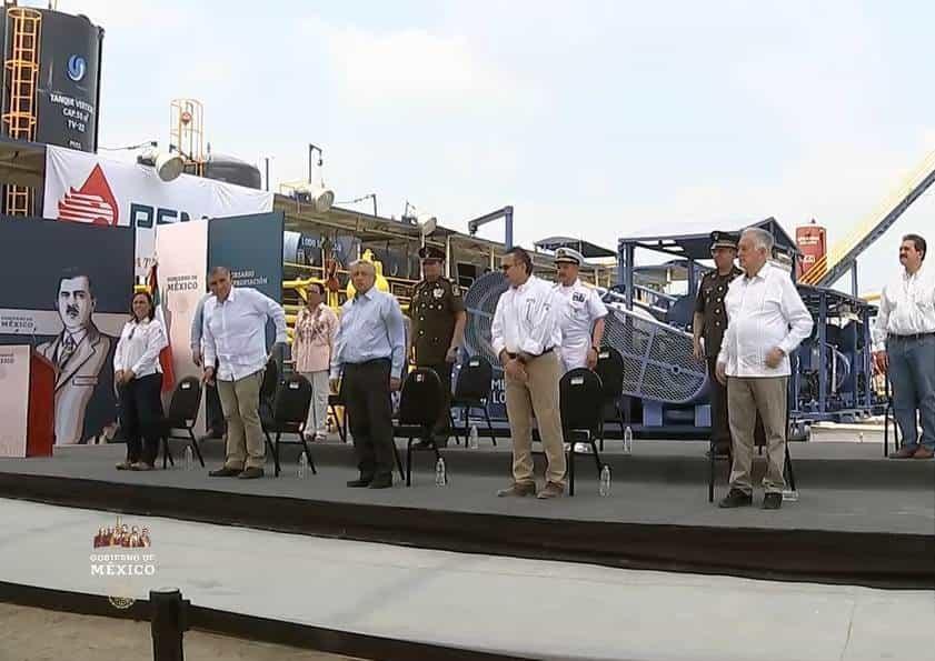 Encabeza AMLO evento por el 83 aniversario de la Expropiación Petrolera en Tabasco