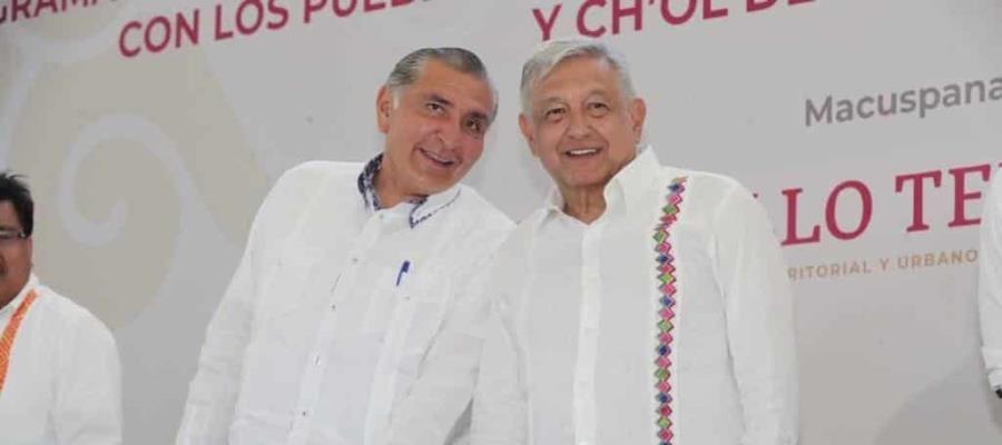 En pie visita de AMLO a Tabasco para el 31 de marzo