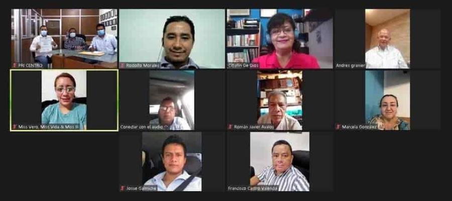 Recibe Andrés Granier Melo constancia que lo acredita como candidato del PRI a la alcaldía de Centro