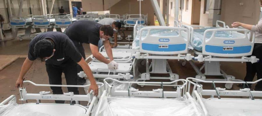 Alcanza Paraguay el 100% de camas ocupadas de terapia intensiva para atender pandemia Alcanza Paraguay el 100% de camas ocupadas de terapia intensiva para atender pandemia