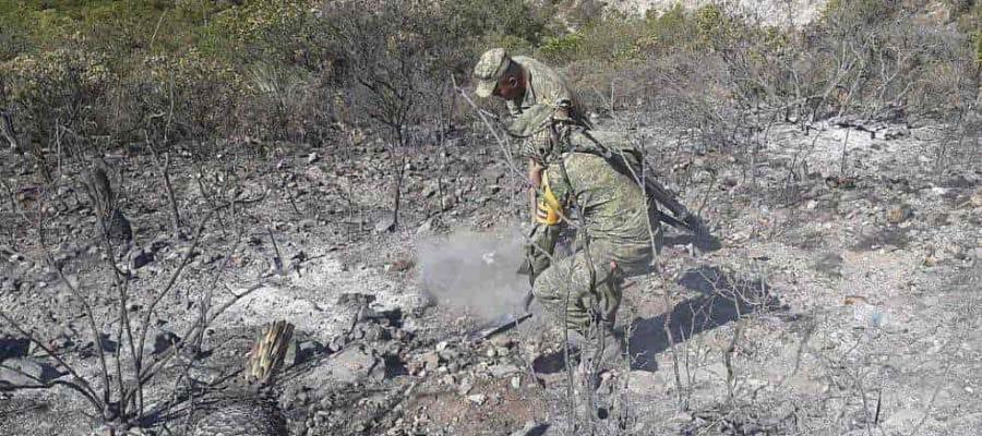 Lamenta Obrador que adversarios usaran incendio en Arteaga y Santiago con fines políticos
